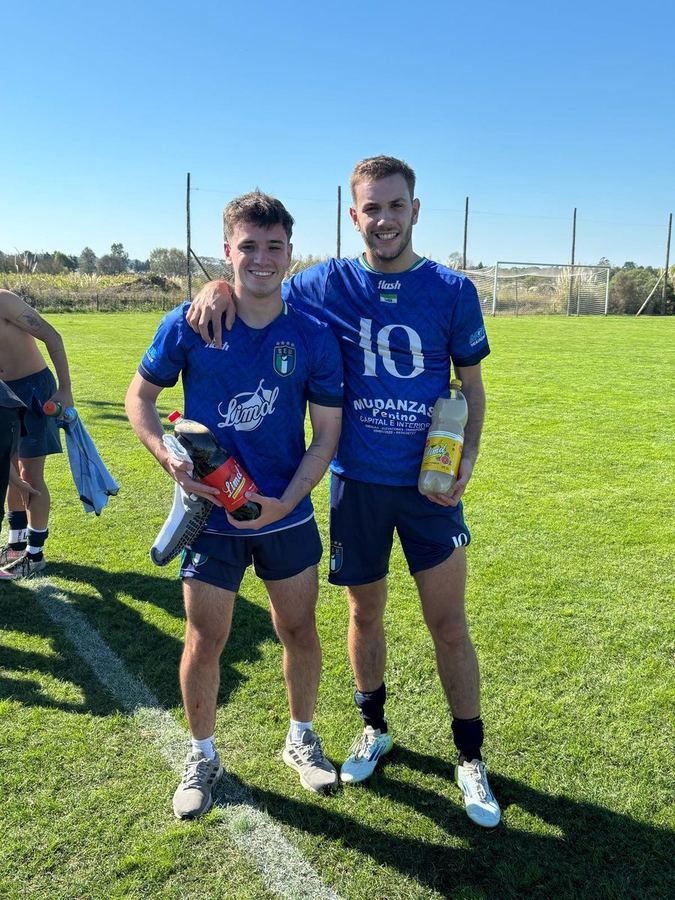 Paciello y Pagani, goleadores del partido